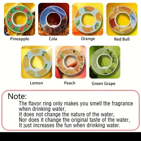 Water bottle with fruit flavour for smell only - Picture 4 of 4